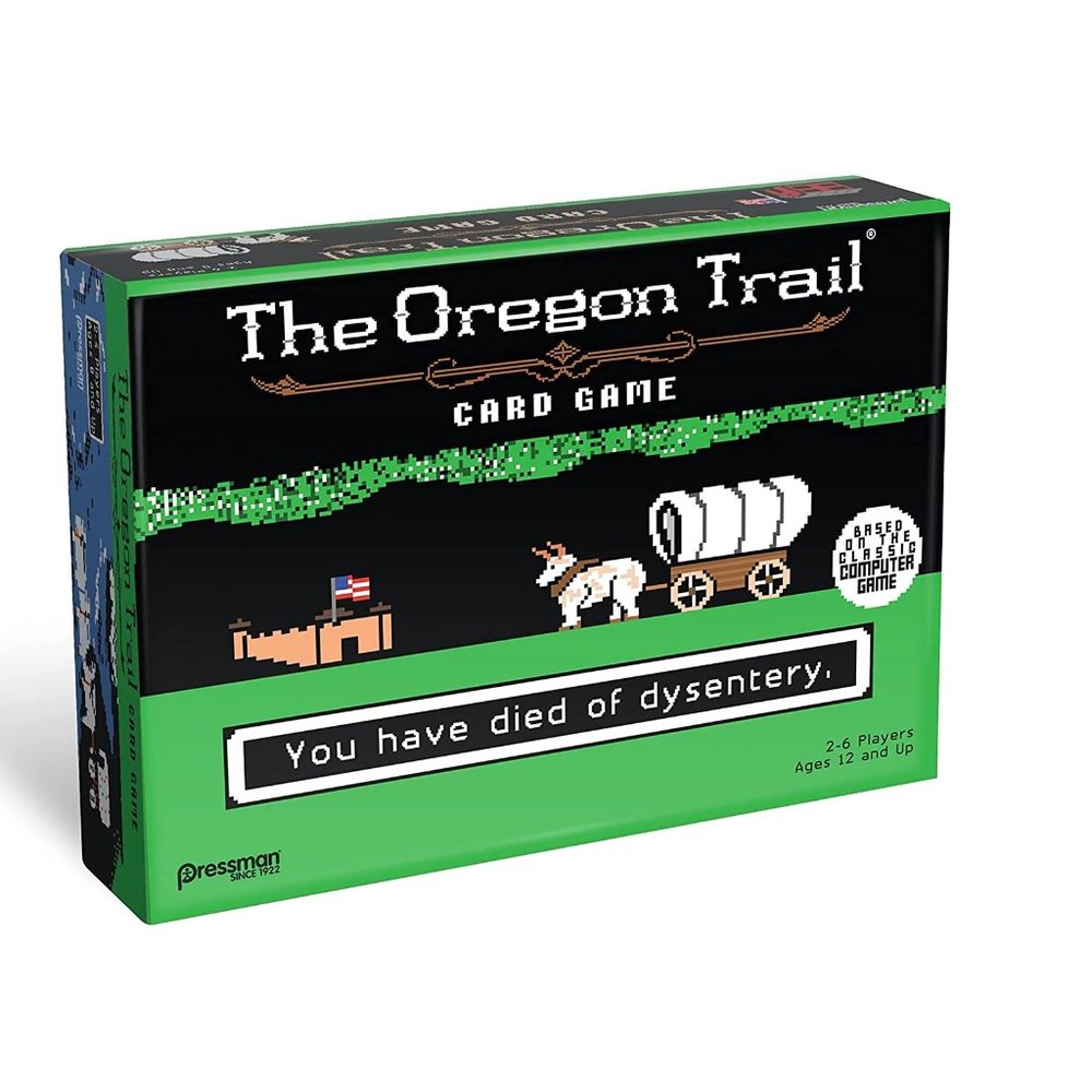 Pressman The Oregon Trail Card Game - Cooperative Gameplay Based on The Classic